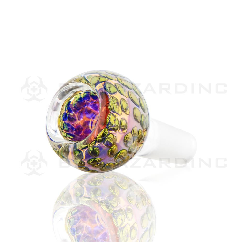 Gold Spotted Fumed Bowl