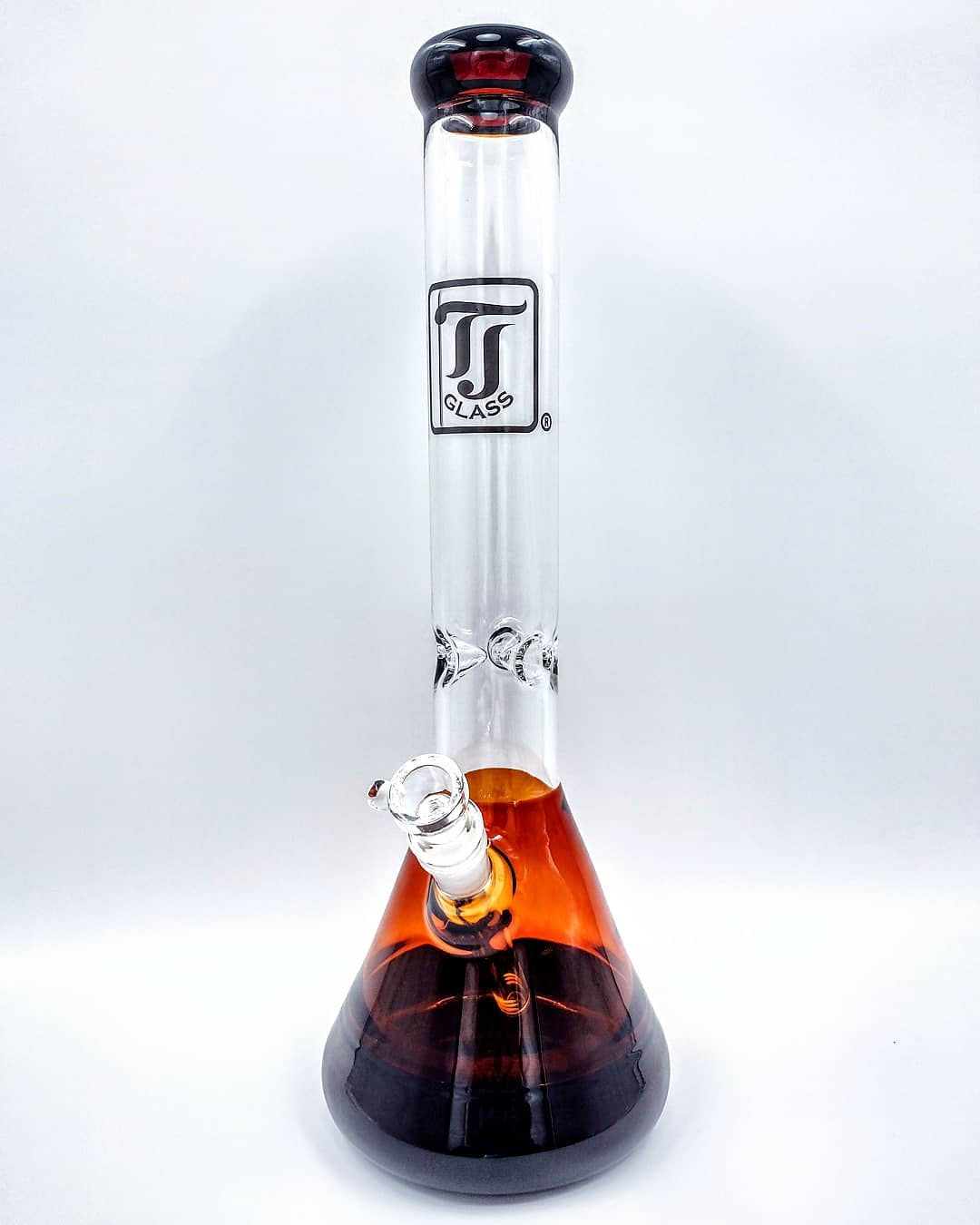 TJ Glass 10" Beaker Water Pipe with perc
