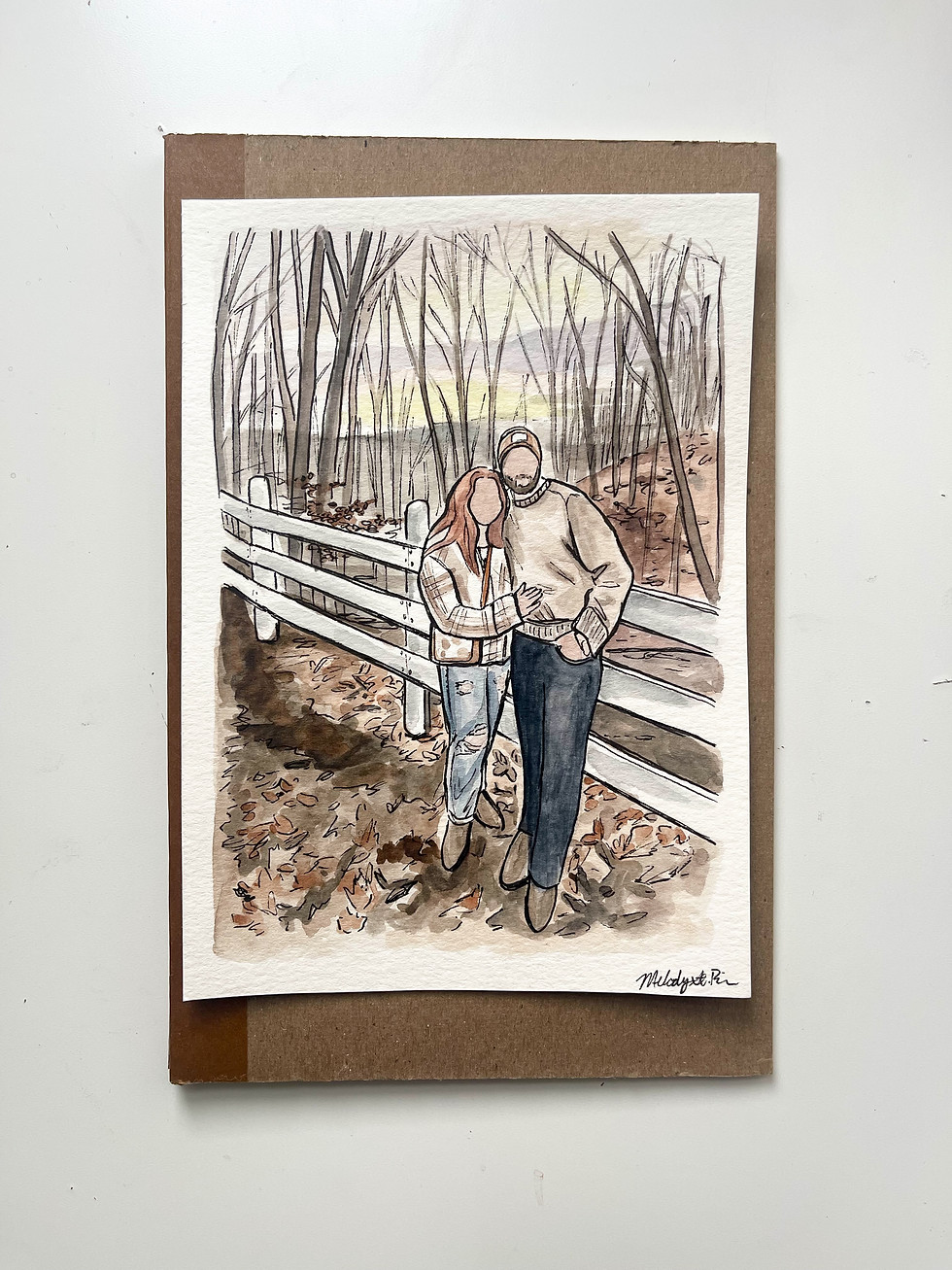 Thumbnail: Custom Couples Portrait