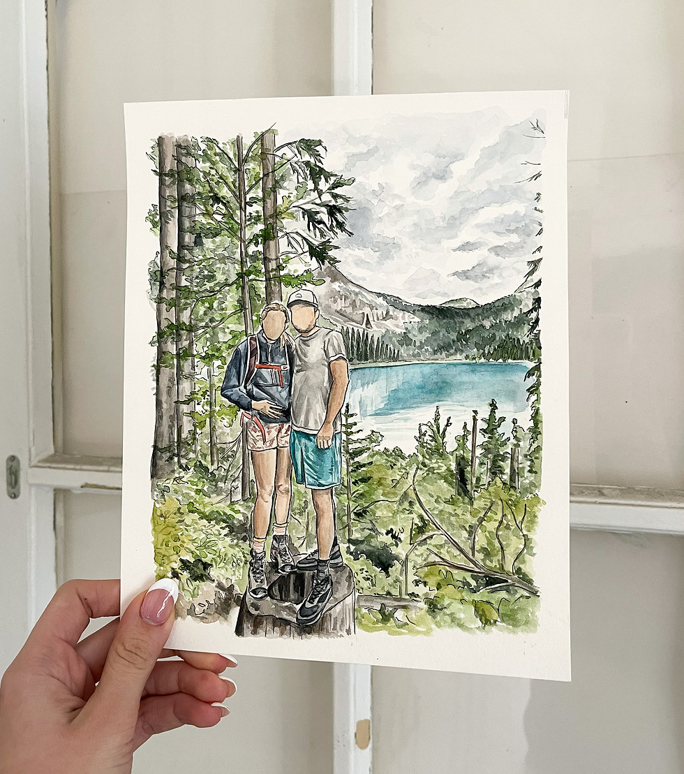 Thumbnail: Custom Couples Portrait