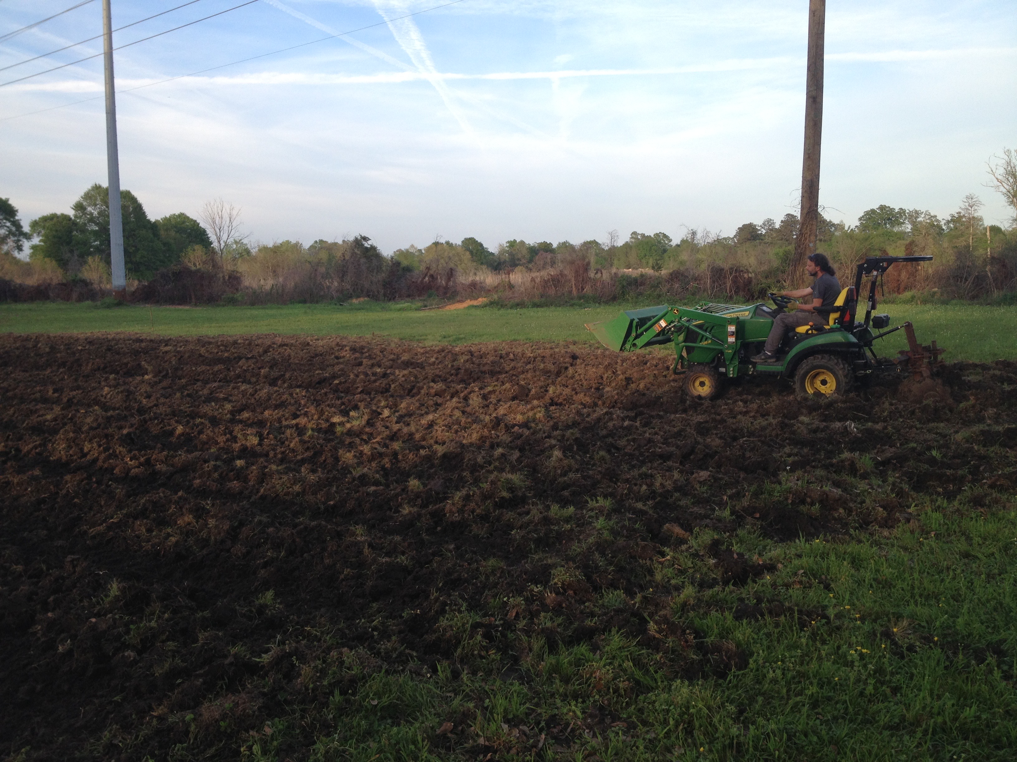 more tractor work