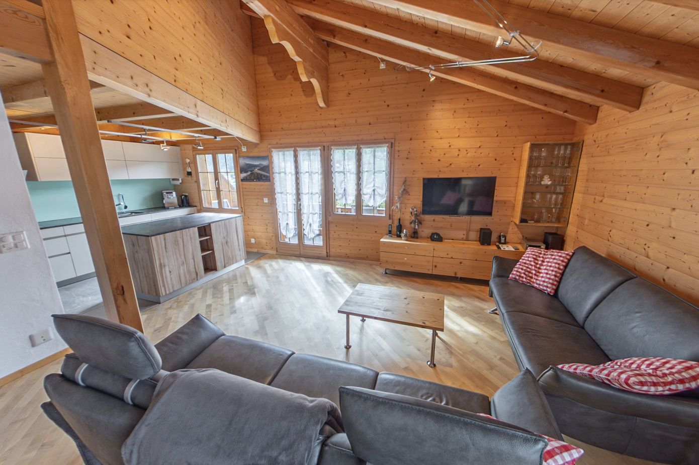 Chalet Perle Wohnbereich und Innenraum