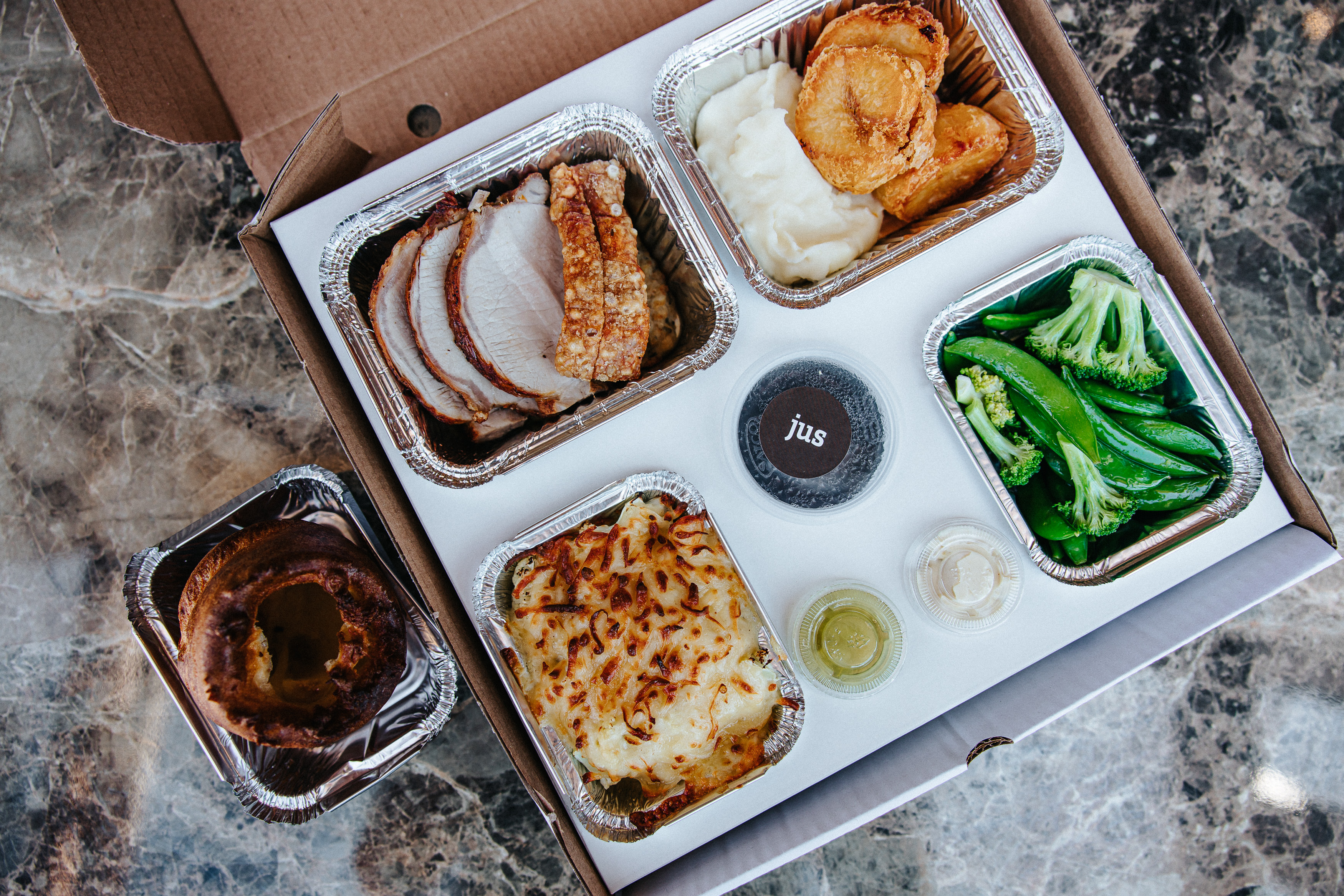 Arranged Food and Objects