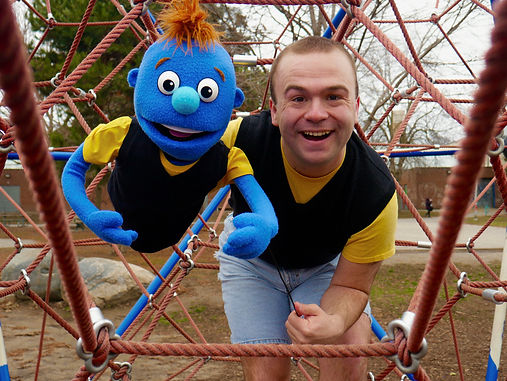 Bink and Billy in the rope jungle