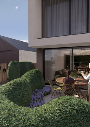 Ontwerp voortuin Aalst
