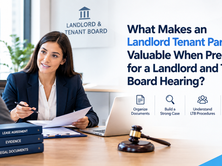 What Makes an Landlord Tenant Paralegal Valuable When Preparing for a Landlord and Tenant Board Hearing?