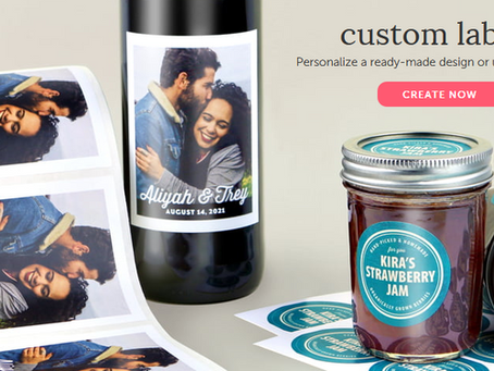 Evermine custom labels: 25% off when you use this code