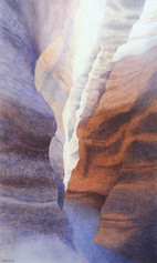 Slot Canyon at Tent Rocks