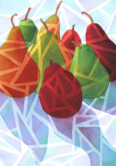 Patterned Pears