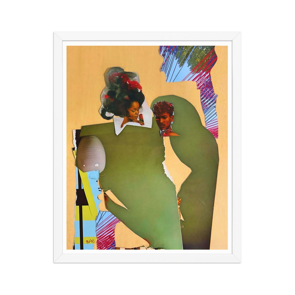 Thumbnail: Strangers -  Framed Matte Paper Poster