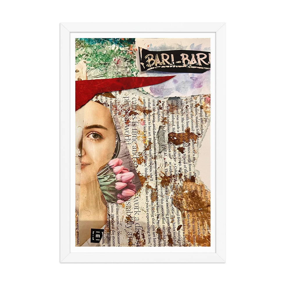 Thumbnail: Bari Bari - Framed Matte Paper Poster