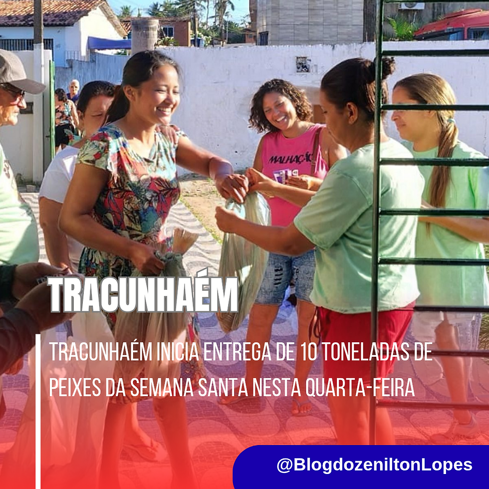 Prefeitura de Tracunhaém inicia entrega de peixe da semana santa nesta quarta-feira