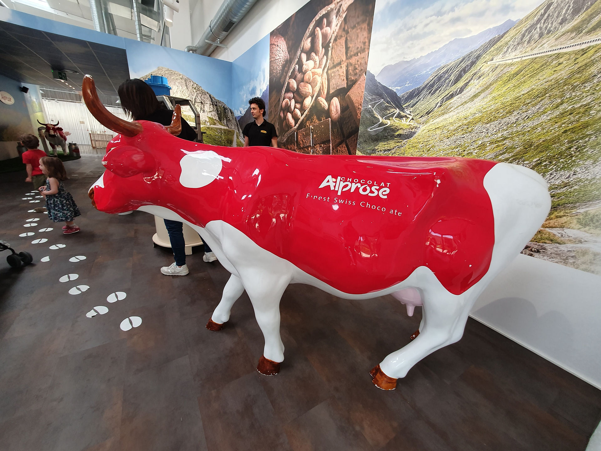 Alprose Chocolate - Swiss Family Travel Blog - Weekend in Lugano Ticino - Activities and outings