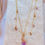 Thumbnail: Starlit Amulet Necklace | Amethyst & Gold Stars on 14k Gold Fill