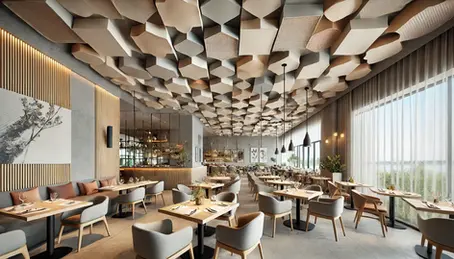 acoustic ceiling panels for restaurants