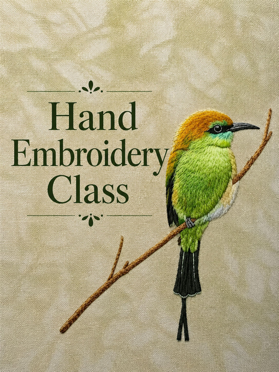 Hand Embroidery Class