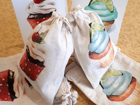 Deux petits pochons spécial fêtes