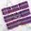 Thumbnail: 2 inch Purple Multi Elastic equestrian belt