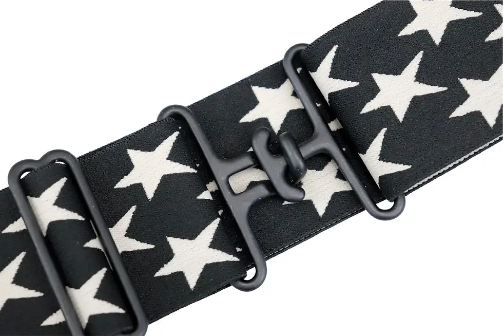 Thumbnail: 2 inch Star Elastic equestrian belt