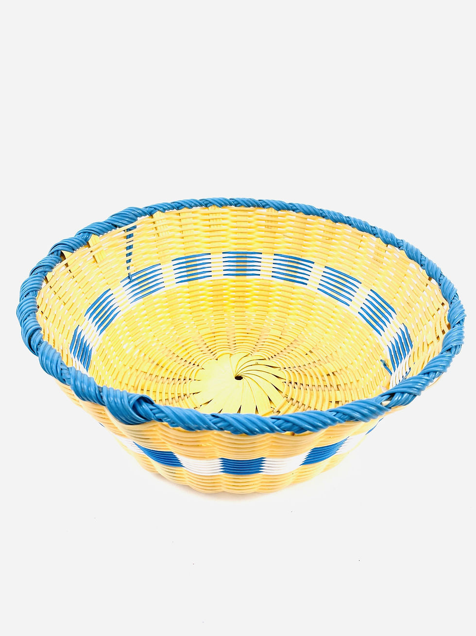 Large Confetti Basket - Ocean Blue