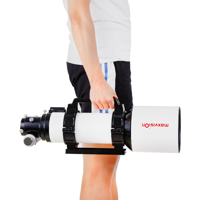 Miniatura: Maxvision 102ED, Telescópio APO, Tripleto, 102mm/700mm, F7