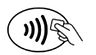 We can accept contact and contactless credit cards.