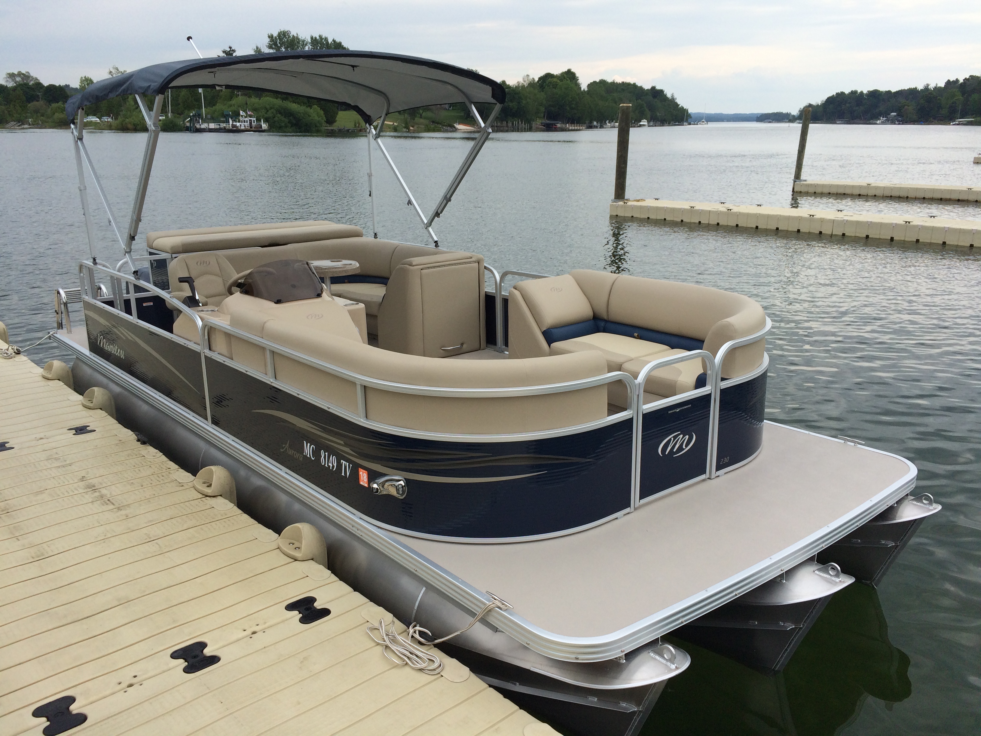 Summertime Rentals Tritoon Rentals Lake Charlevoix, Walloon Lake