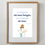 Miniature : Affiche A5 – « Le Seigneur est mon berger » dorure