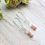 Thumbnail: Pink Opal & Pearl Drop Earrings
