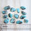 Thumbnail: Amazonite Smokey Quartz Tumbled Stone - Small