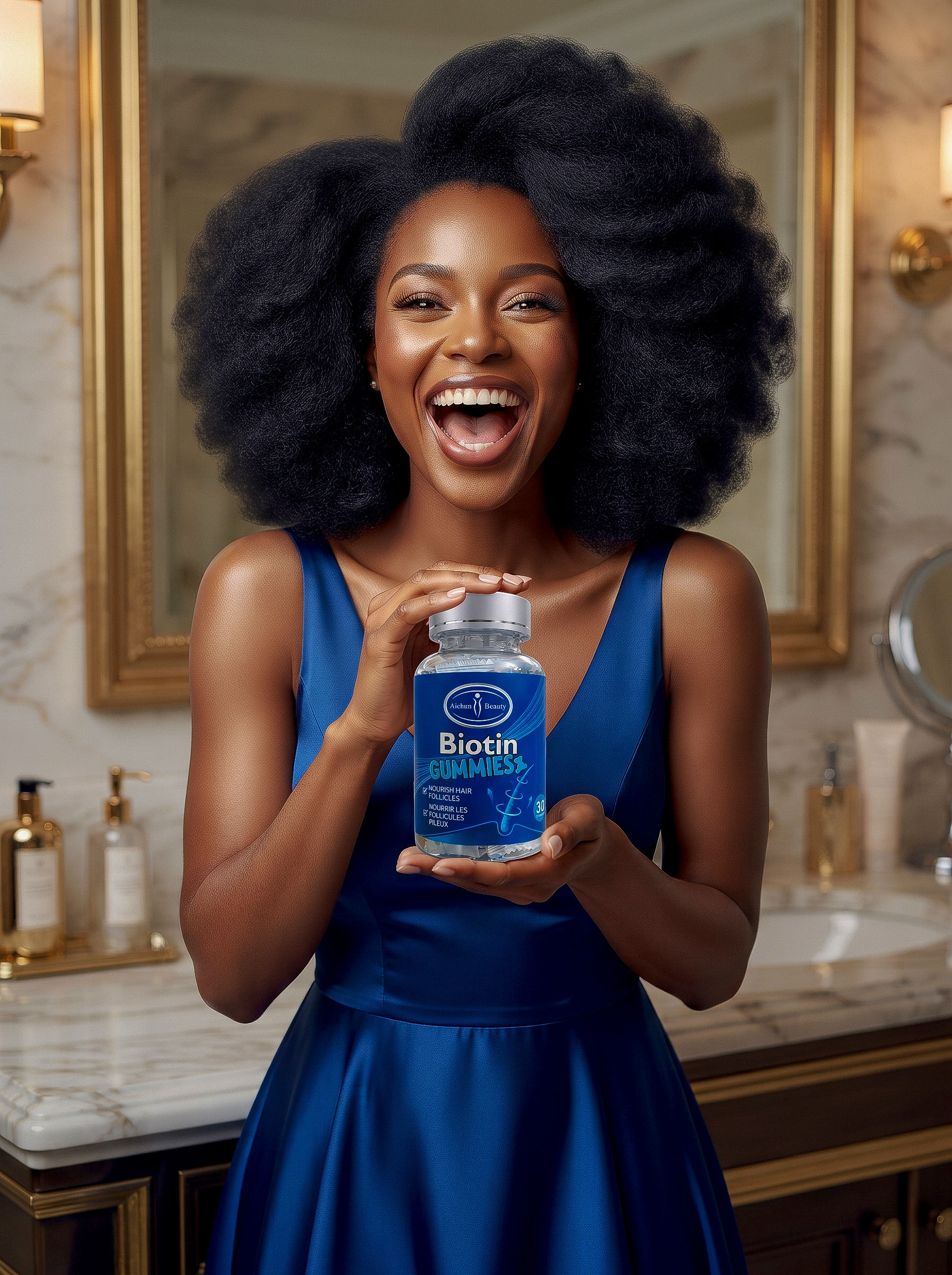 Biotin Gummies - Des cheveux plus forts jour après jour