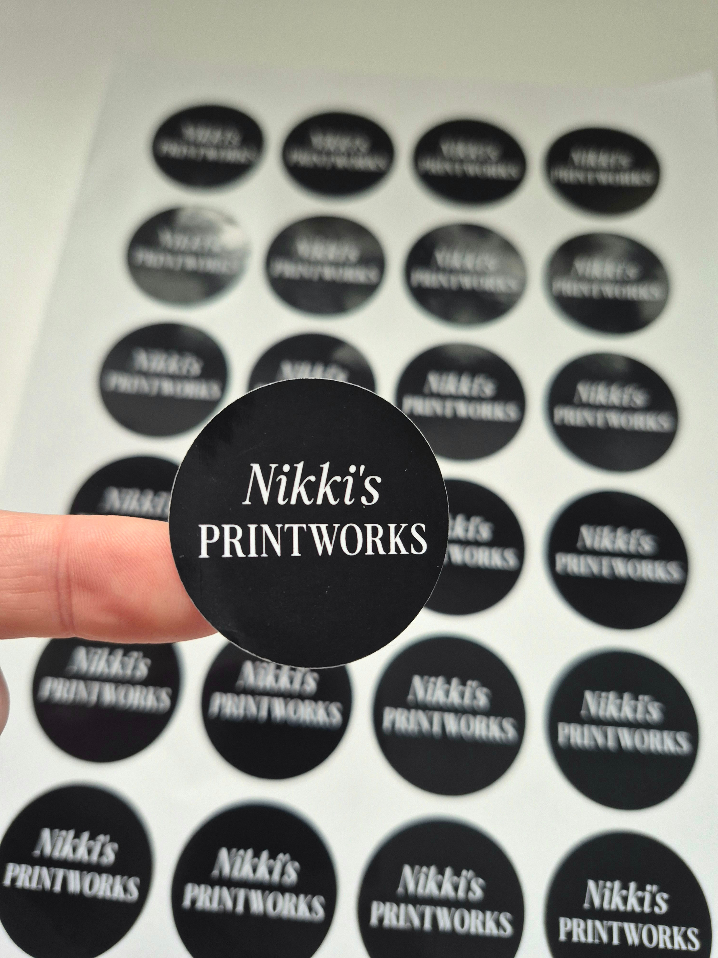Custom Logo Stickers for Small Businesses
