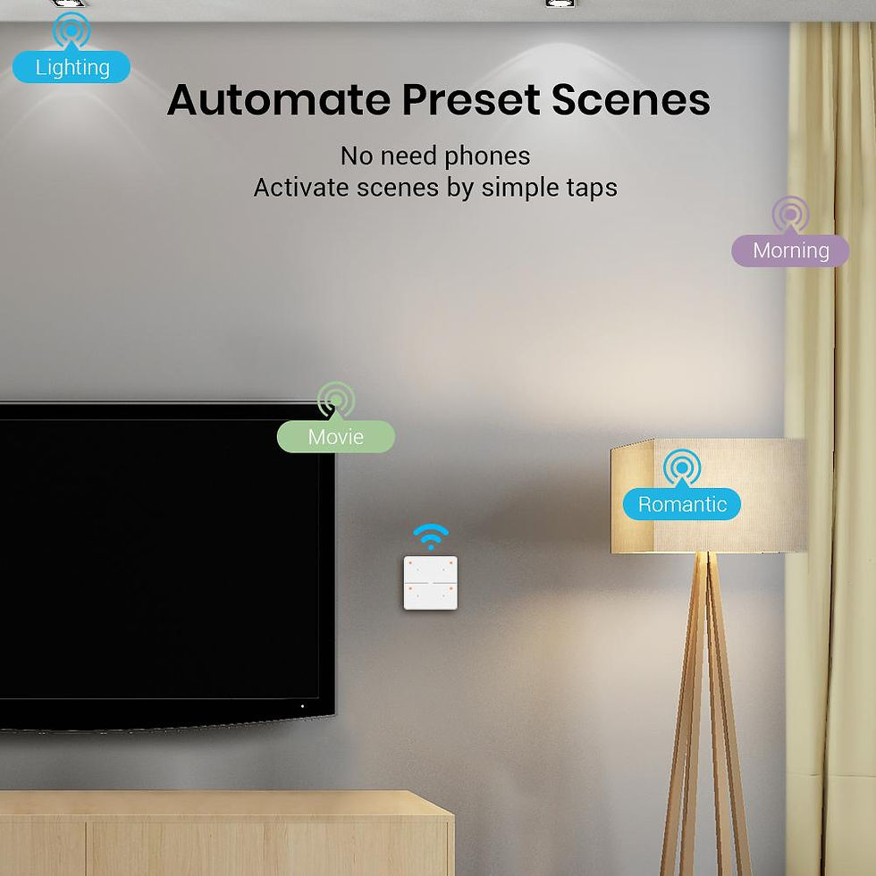 Thumbnail: BROADLINK SR3-4KEY Smart Button