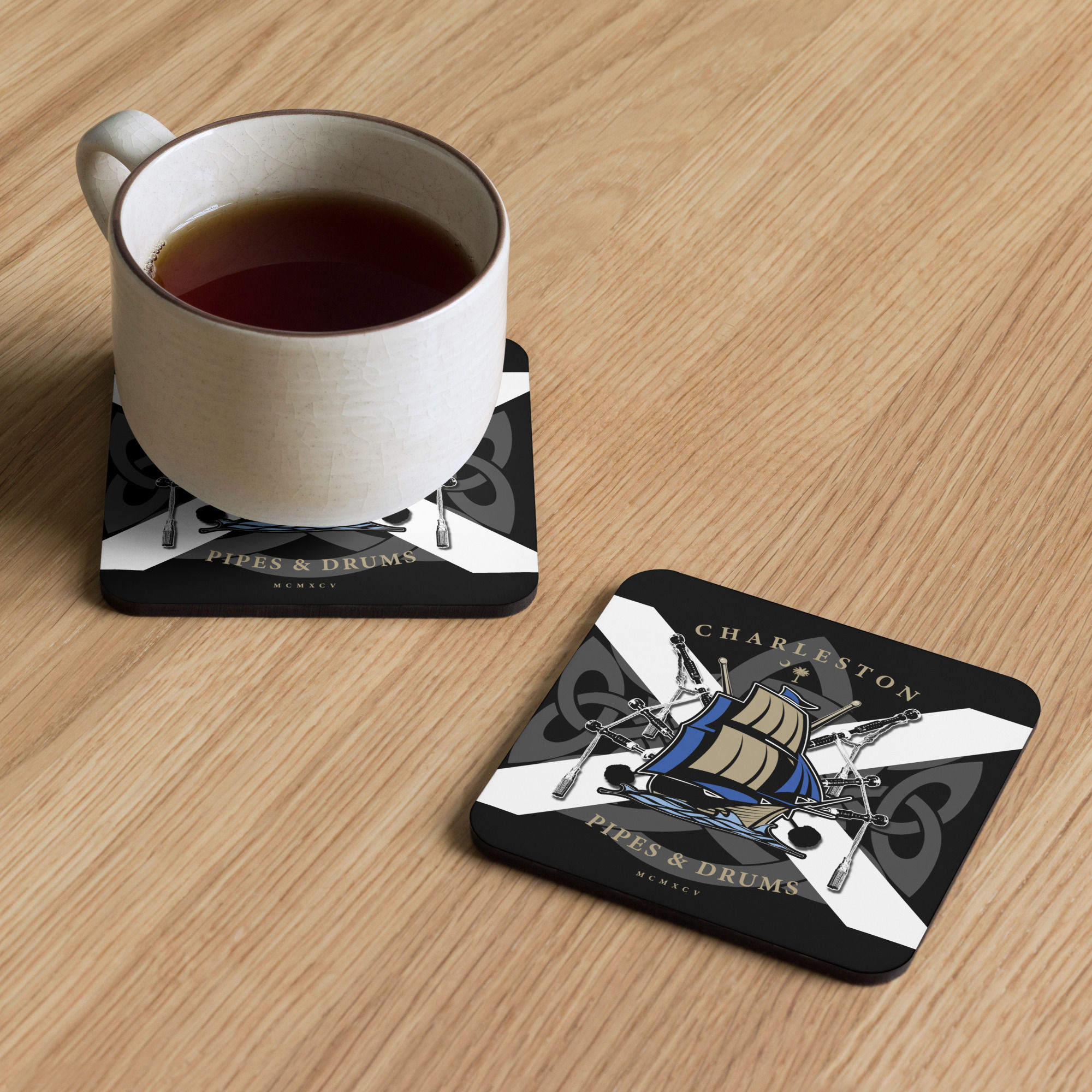 Charleston Pipe Band / Cork Coaster