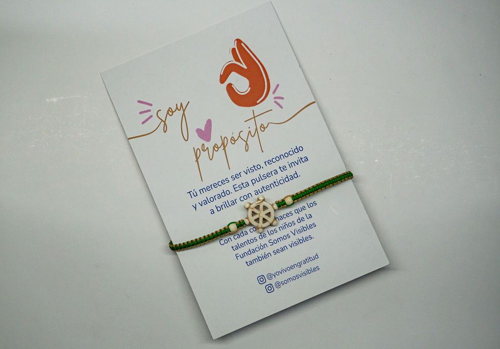 Miniatura: Soy Propósito - Manilla Yo Vivo en Gratitud