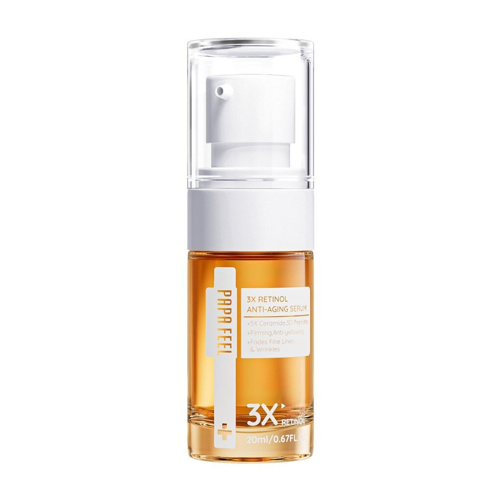 PAPA FEEL 3X Retinol Anti-Aging Serum Reduce Wrinkles Skin Smooth 20ml
