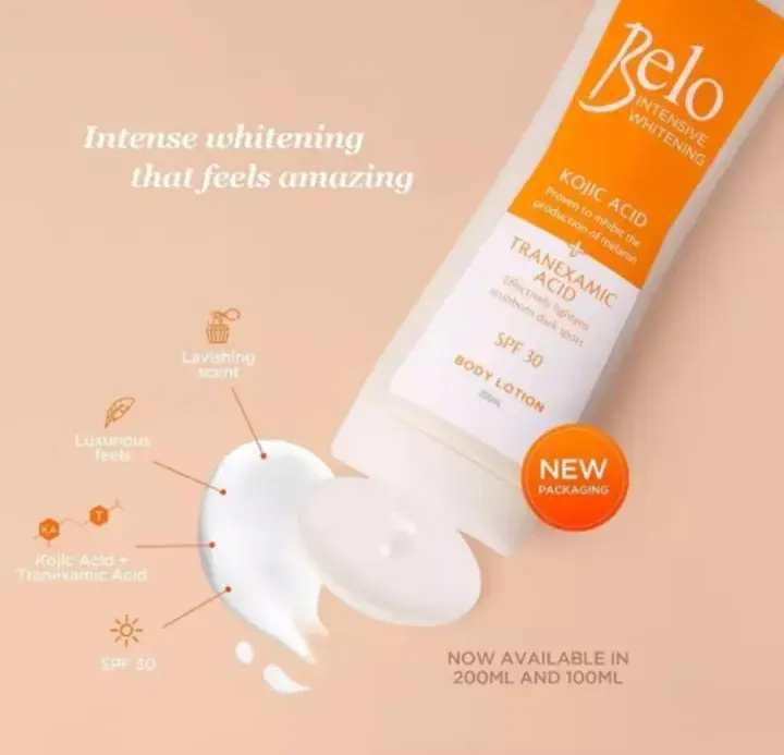 Thumbnail: Belo Essentials Kojic Acid + Tranexamic Acid SPF 30 Body Lotion 200ml