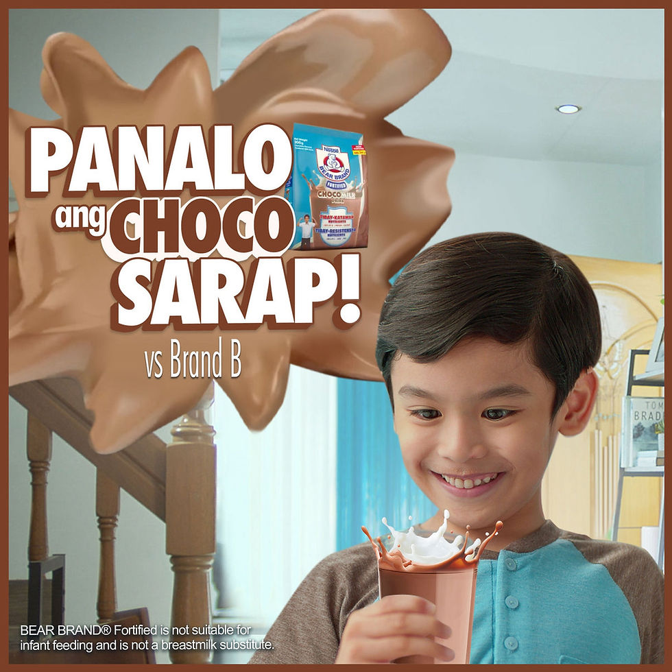 Thumbnail: BEAR BRAND Fortified Choco Milk Drink 840g