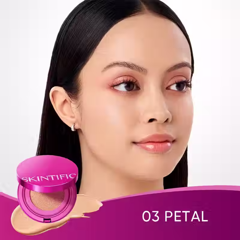 Thumbnail: Skintific Cover Glow Perfect Cushion Pink (SELECT YOUR SHADE)