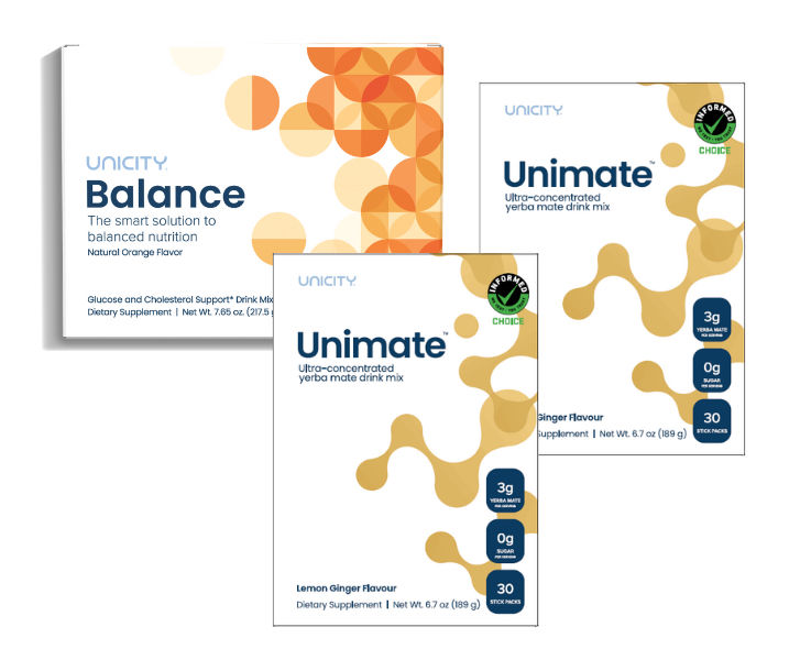 Unimate Pack Feel Great Unimate+ (Balance + Lemon Ginger)