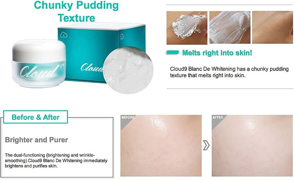 Thumbnail: Cloud9 Blanc De Whitening: silky pudding texture melts right in