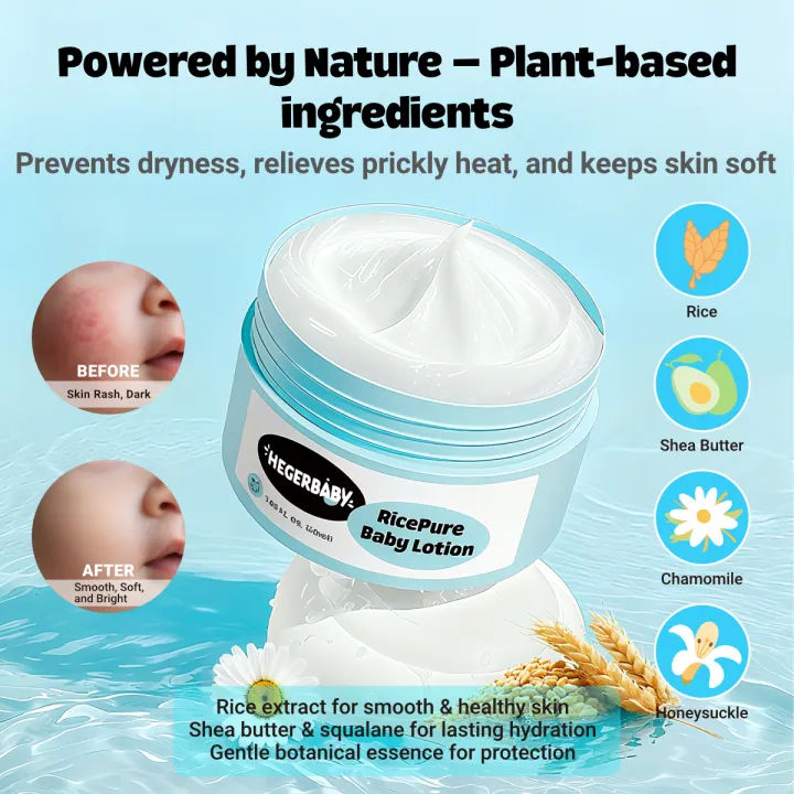 Thumbnail: Hegerbaby Ricepure Baby Lotion 50ML
