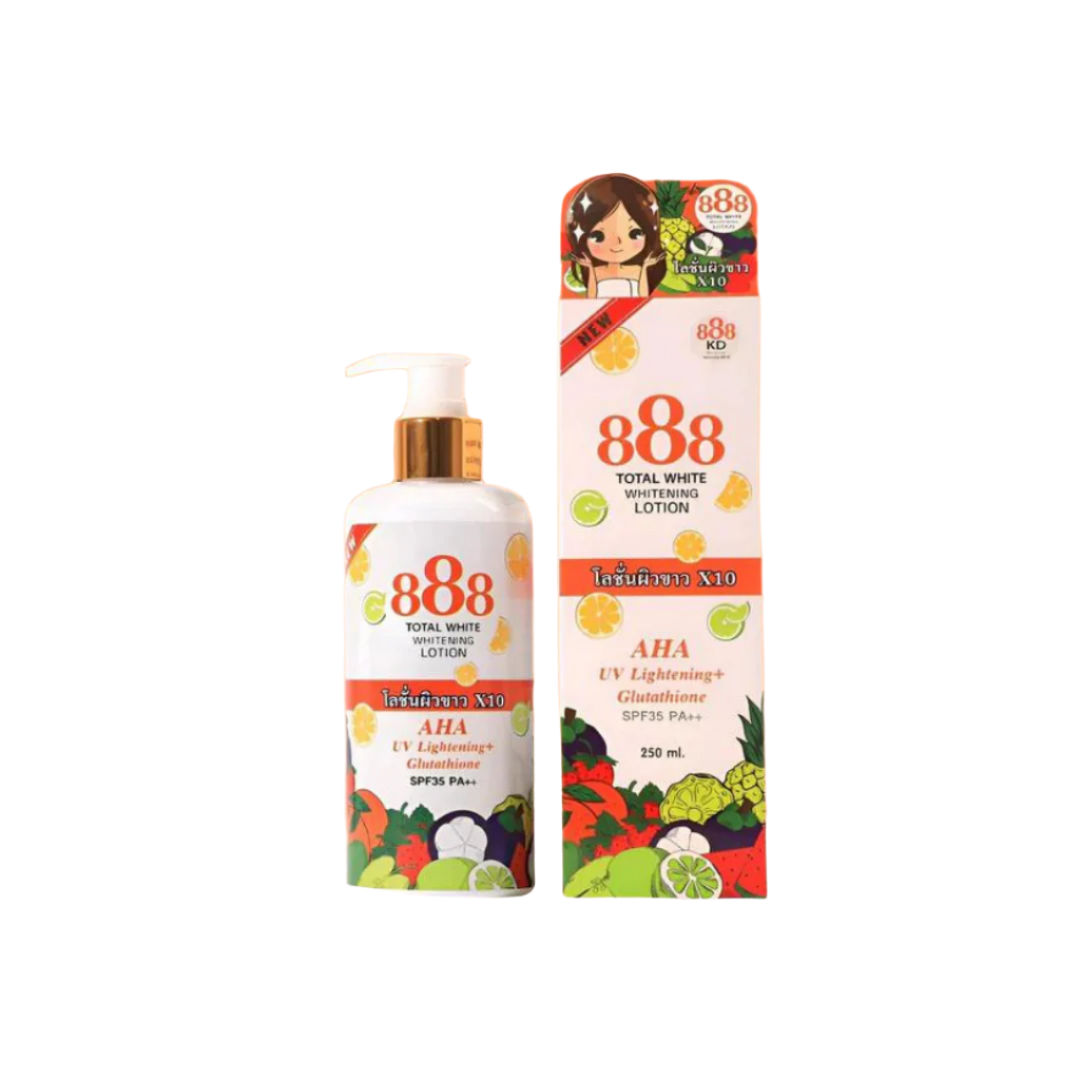 888 Total White Whitening Lotion | 250ml