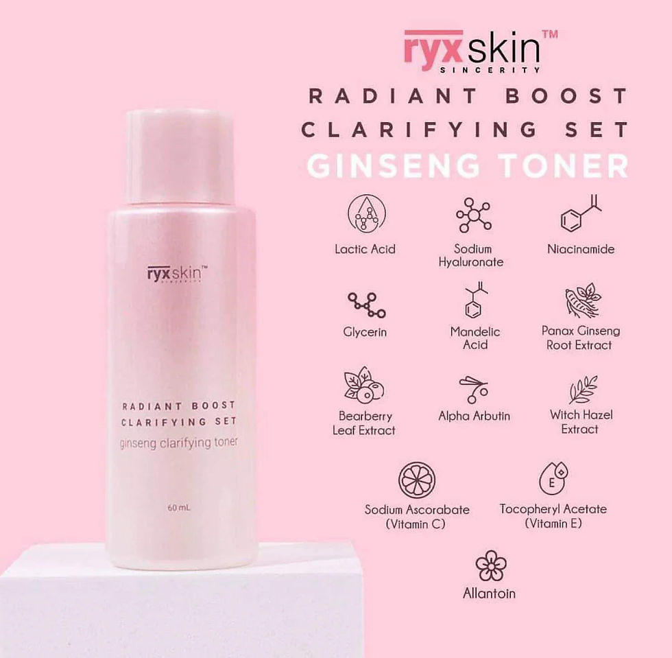 Thumbnail: RYX Skin Radiant Boost Clarifying Set