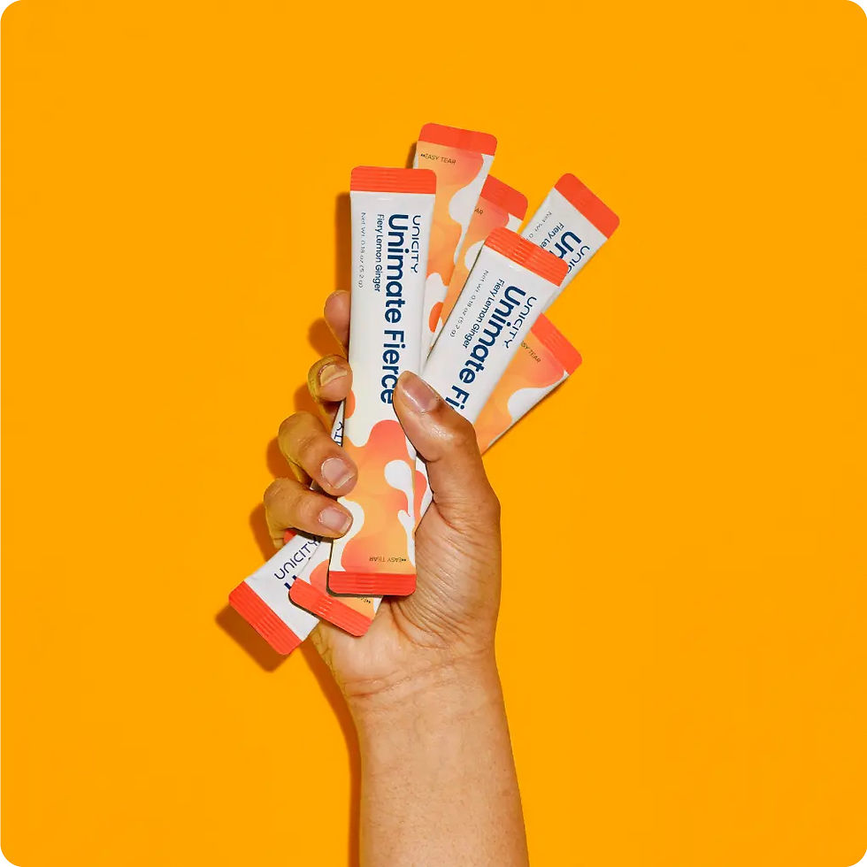 Thumbnail: Unicity Unimate Fierce Lemon Ginger Flavor 