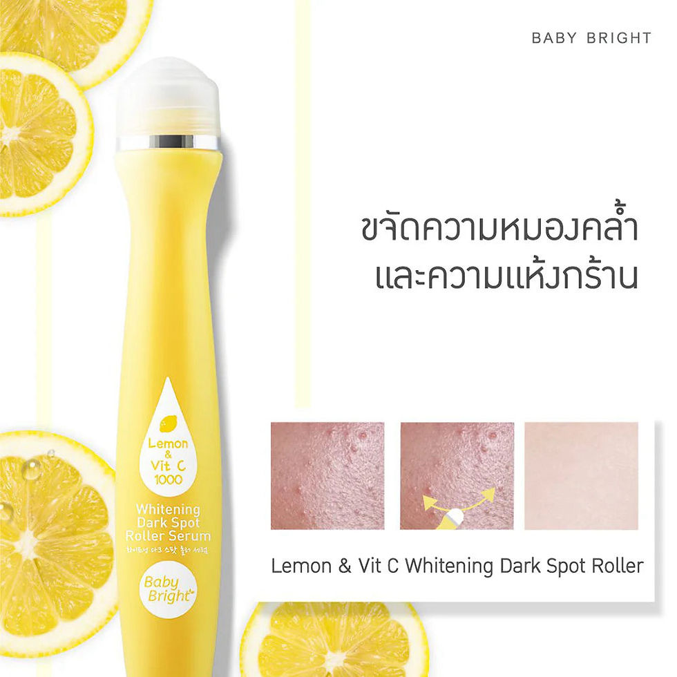 Thumbnail: Baby Bright Lemon & VitC Whitening Dark Spot Roller Serum 15ml