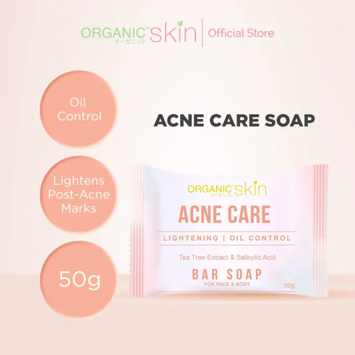 Thumbnail: Organic Skin Japan Acne Care Bar  Soap 50g 