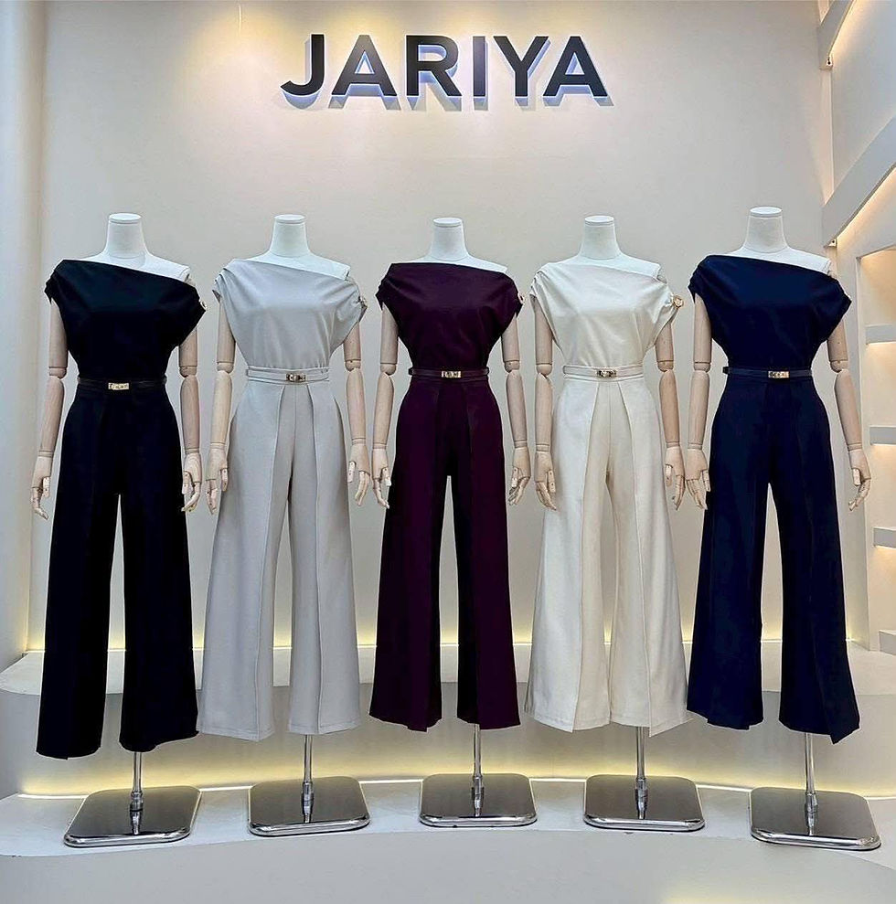 Thumbnail: Jariya Premium Set Clothes Brown Color