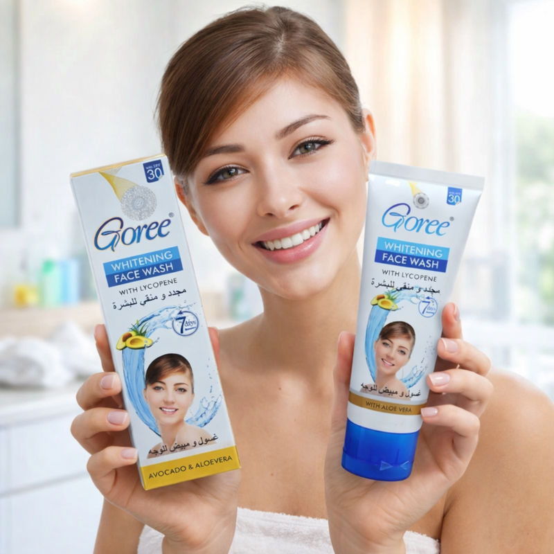 Thumbnail: Goree Whitening Face Wash with Lycopene & Aloe Vera | Daily Cleansing Face Wash 