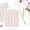 Thumbnail: REMINDER Red Rubber Stamp Planner Stickers